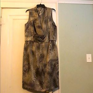 Layfayette 148 New York Animal Print Dress